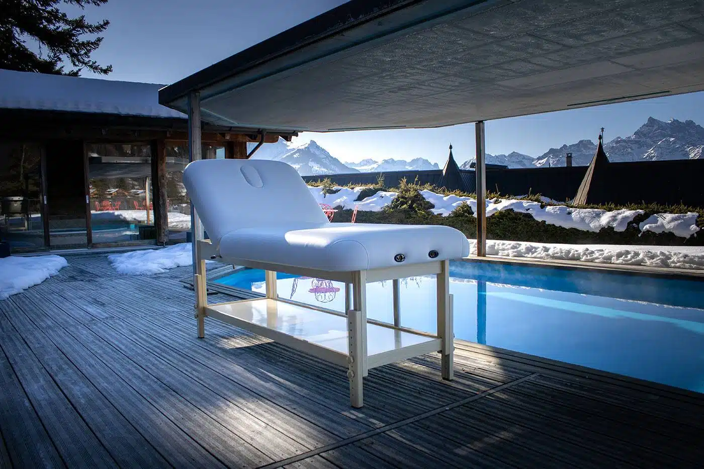 Table de massage fixe