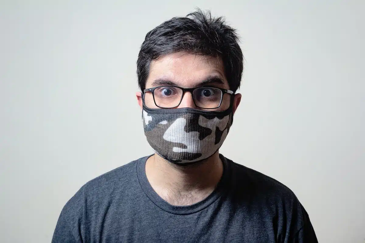 pollution  masque