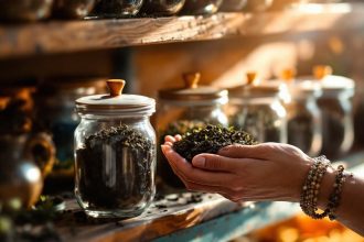 Sélection de différentes infusions de CBD pour le bien-être