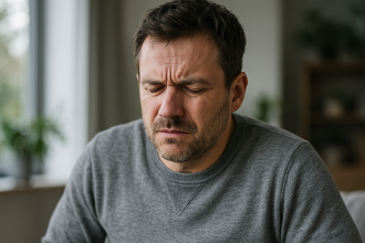 Douleurs abdominales et symptômes d'un ulcère à l'estomac