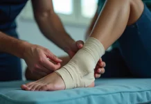 Les écueils à éviter lors de la pose d’un bandage pour cheville